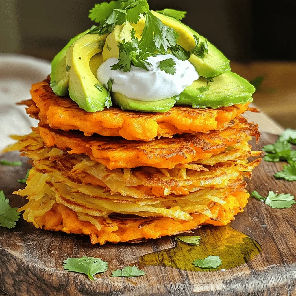 Gluten-Free Sweet Potato Fritter Stacks Crunchy Delight