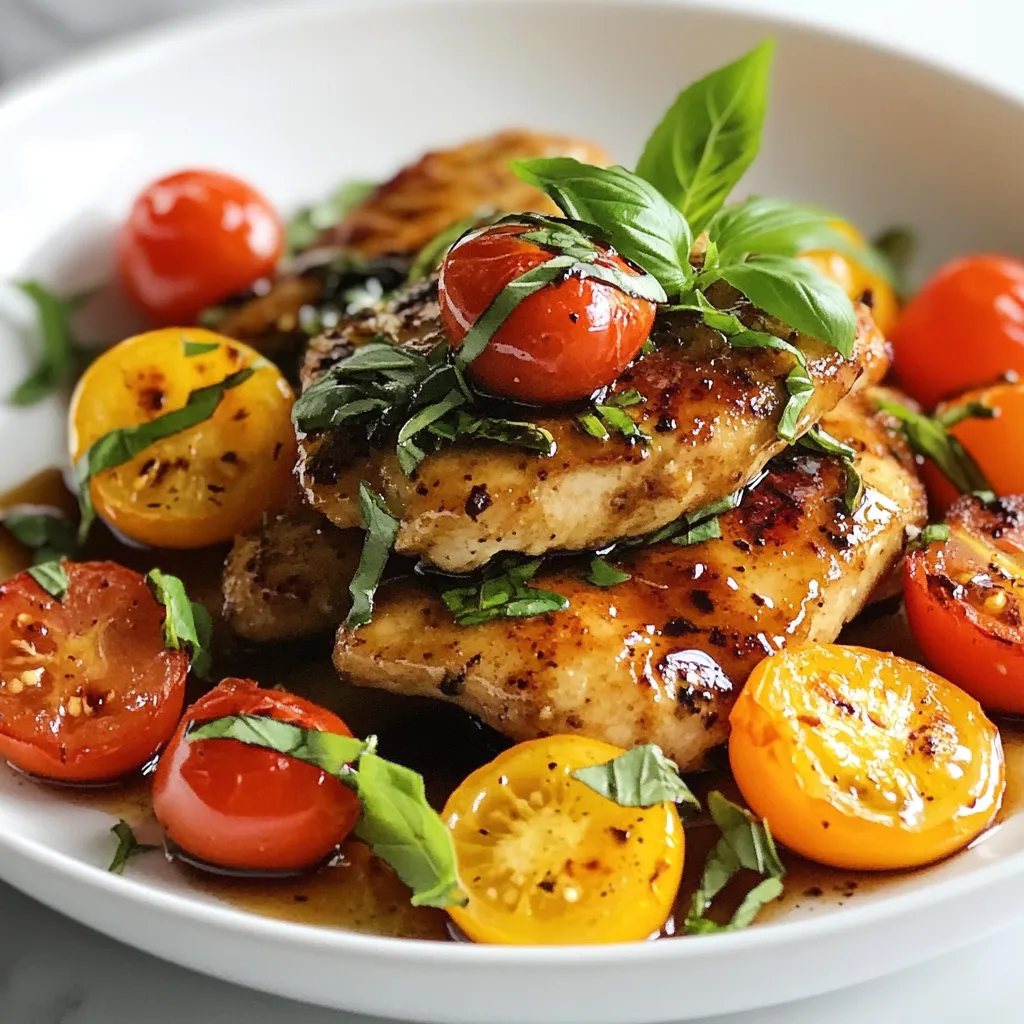 One Pan Balsamic Chicken Quick and Flavorful Meal