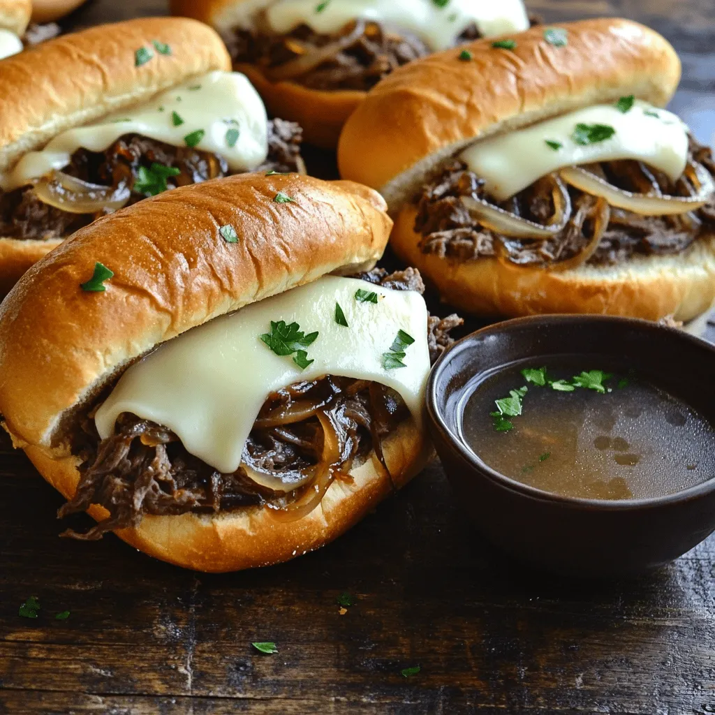 Savory French Dip Sandwiches Recipe: A Comforting Delight