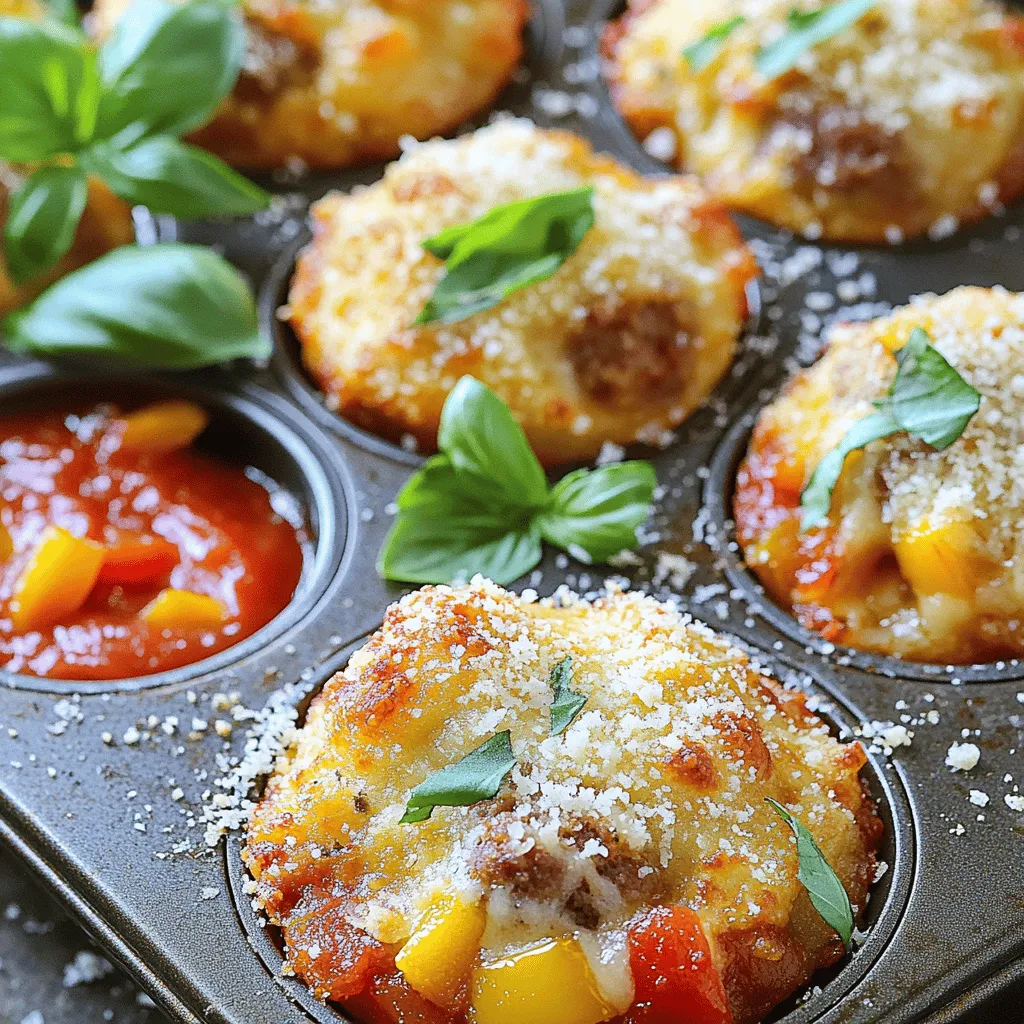 Deep-Dish Pizza Muffins Flavorful and Fun Recipe