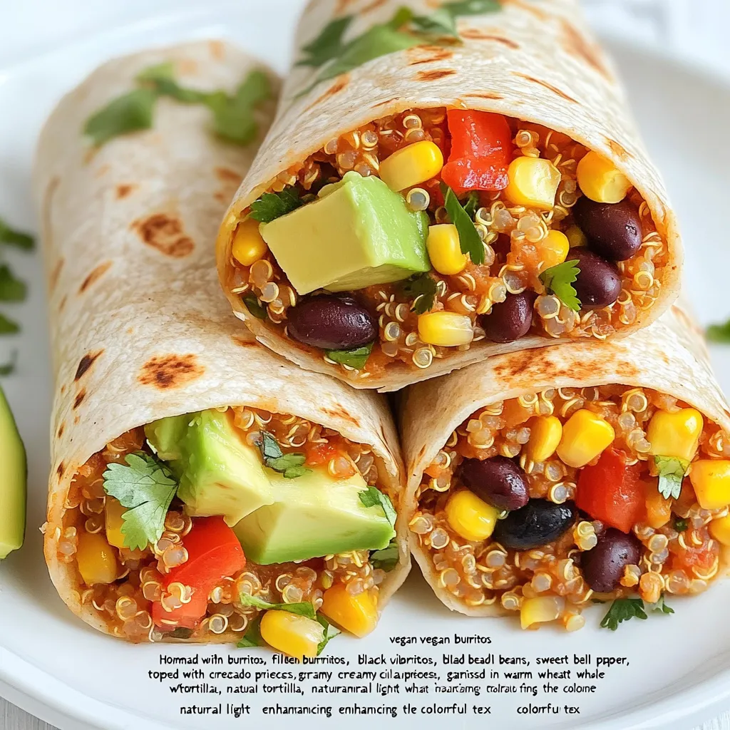 Minute Vegan Burritos Quick and Tasty Recipe