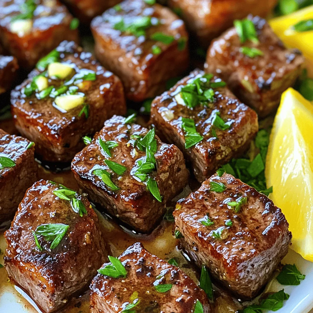 Irresistible Garlic Butter Steak Bites Easy and Quick Recipe