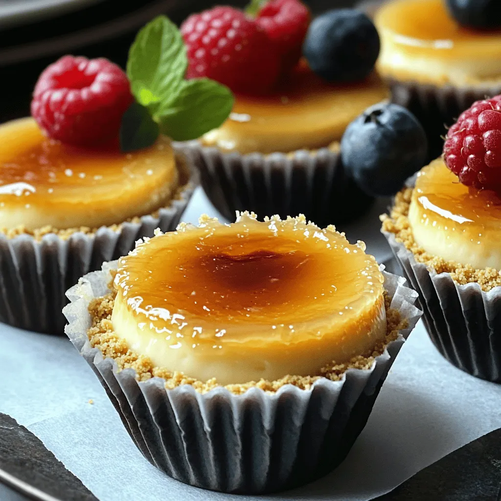 Mini Crème Brûlée Cheesecakes Delightful and Easy Recipe
