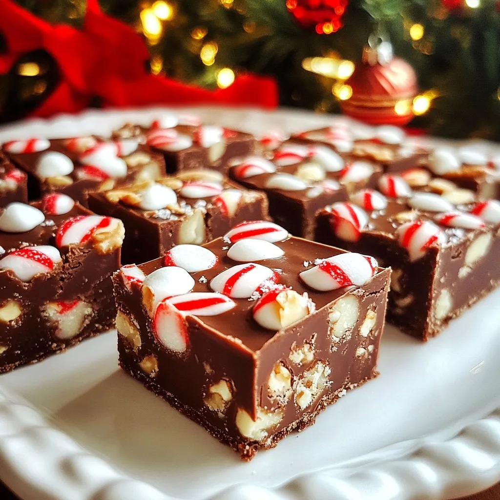 Christmas Fudge Joy Delightful Holiday Treat Recipe