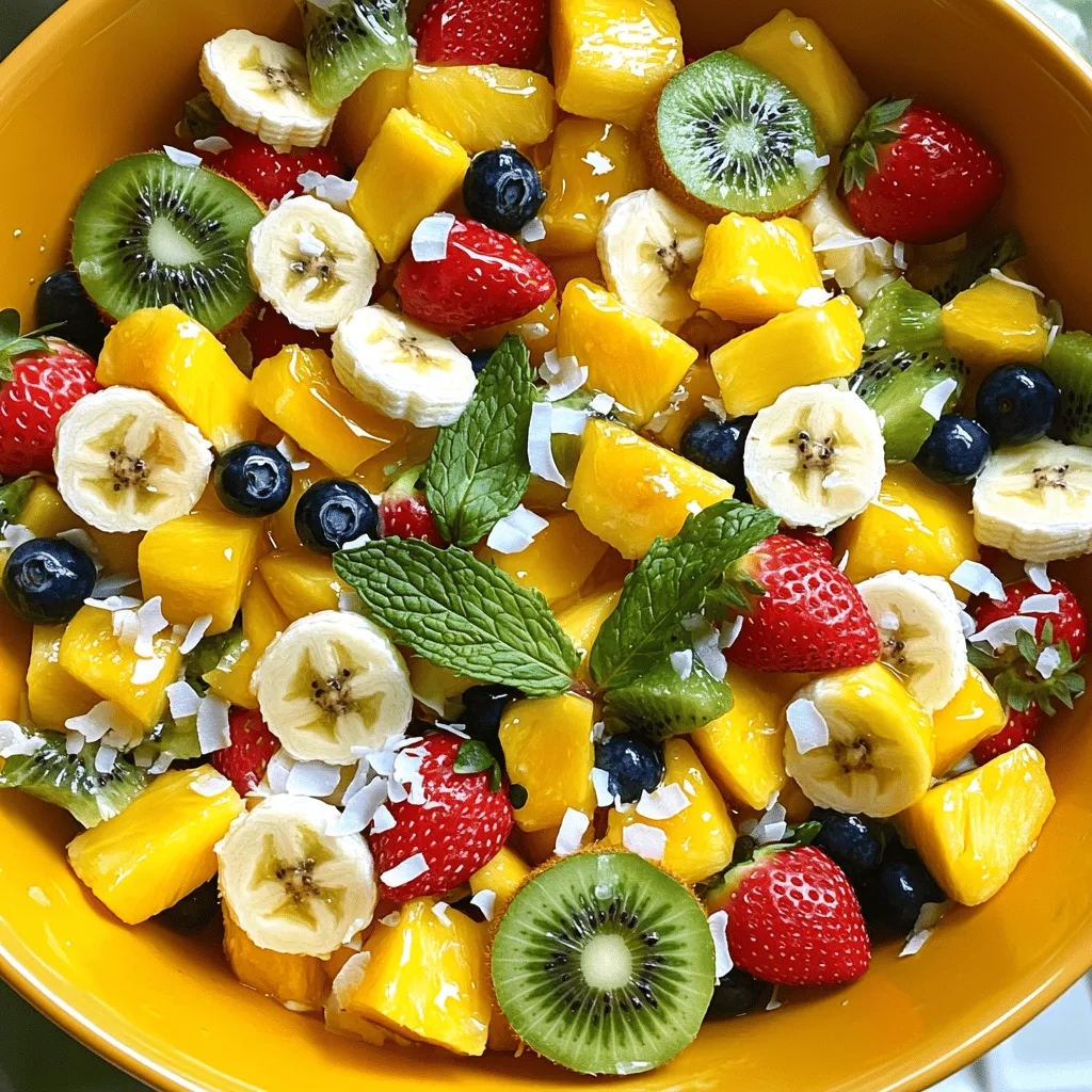Tropical Fruit Salad Delightfully Fresh and Easy Recipe