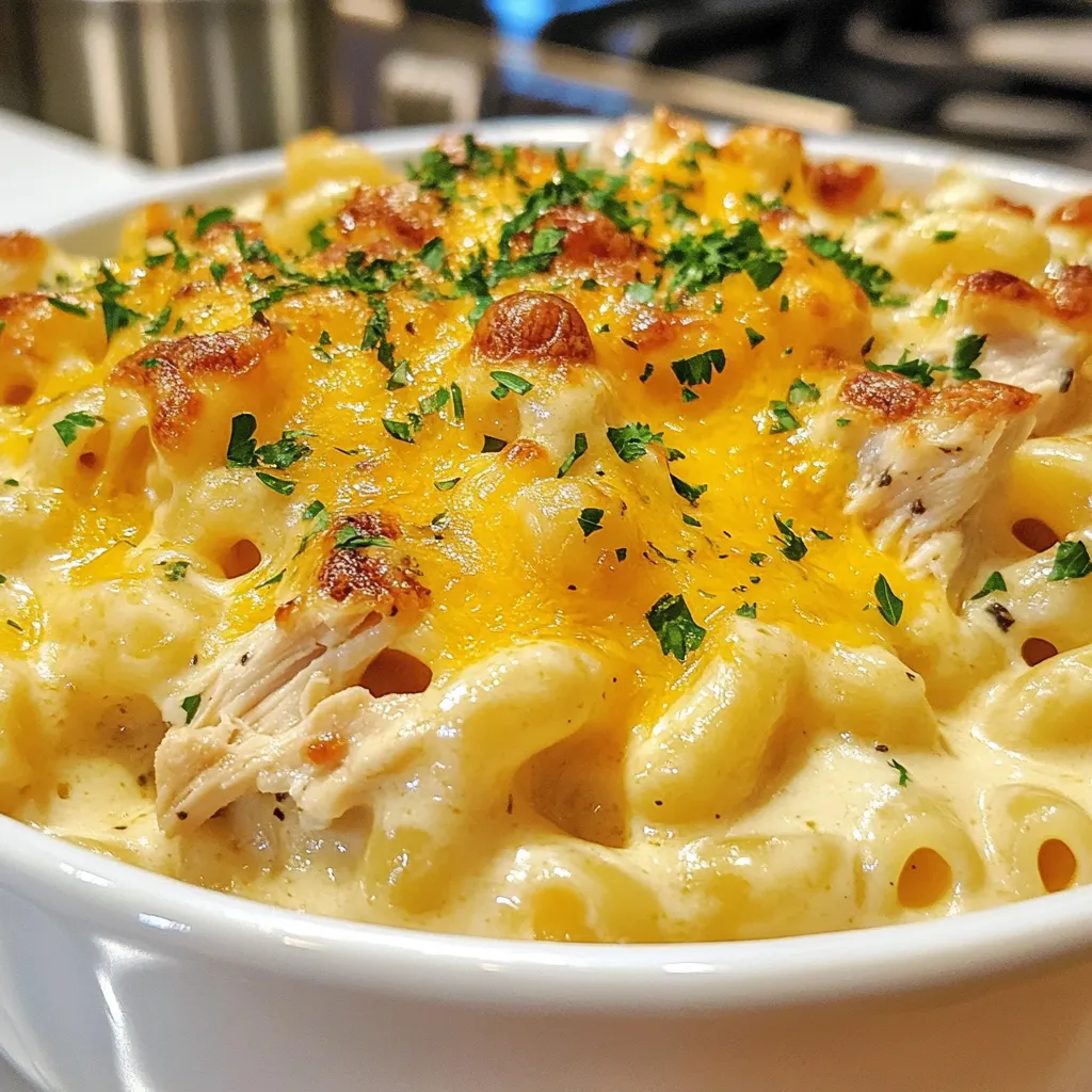 BBQ Chicken Mac and Cheese Flavorful Dinner Delight