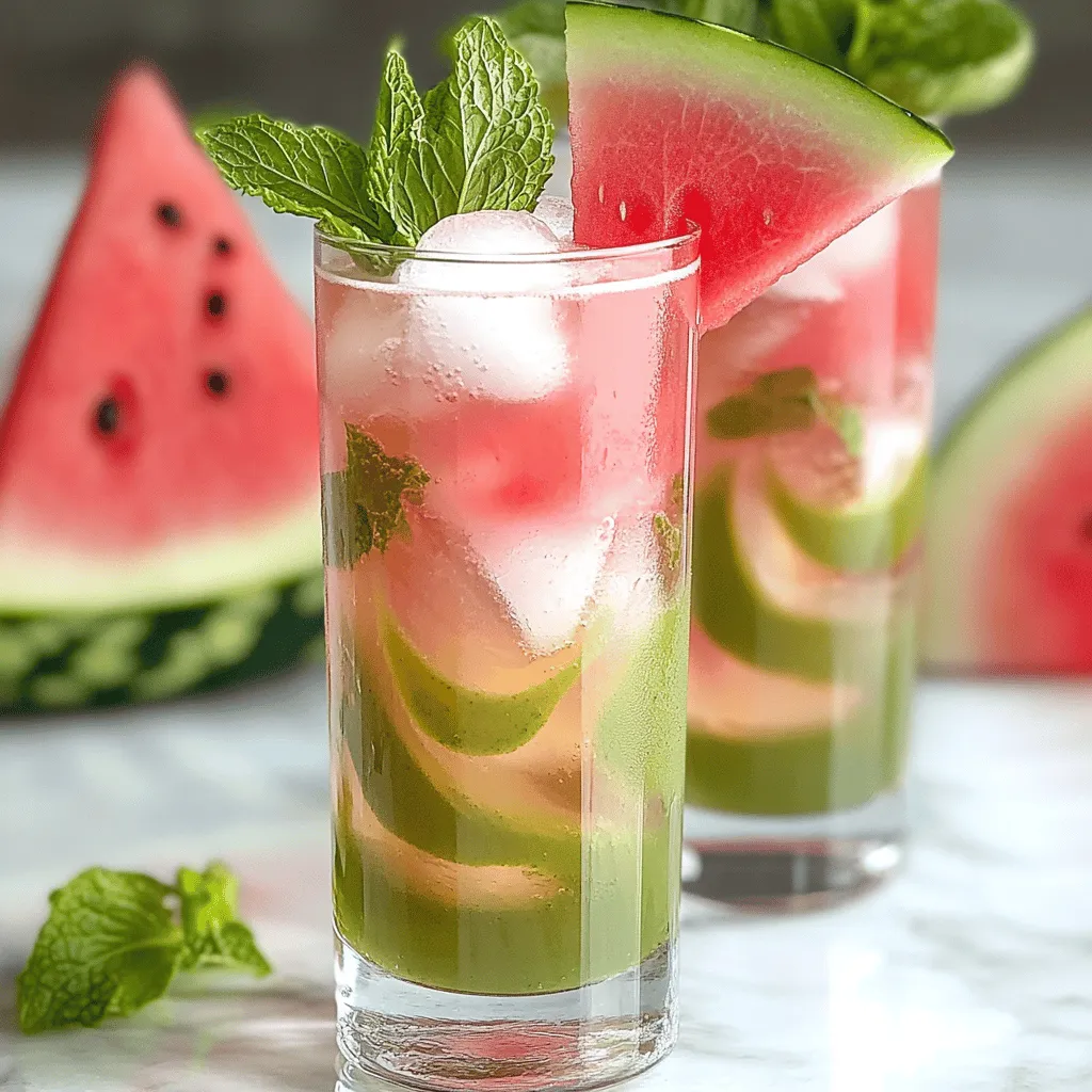 Watermelon Matcha Refresher: A Summer Hydration Delight