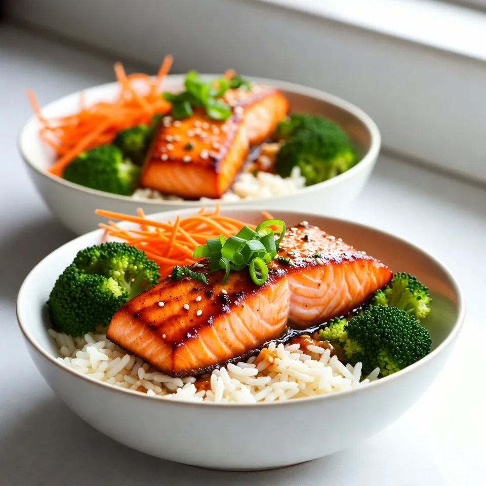 Teriyaki Salmon Bowls Flavorful and Easy Meal Idea