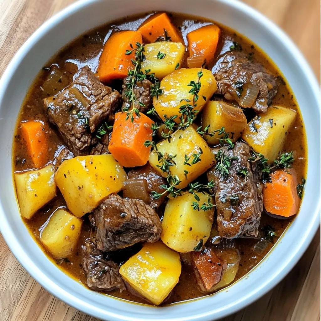 Instant Pot Beef Stew Hearty and Simple Recipe