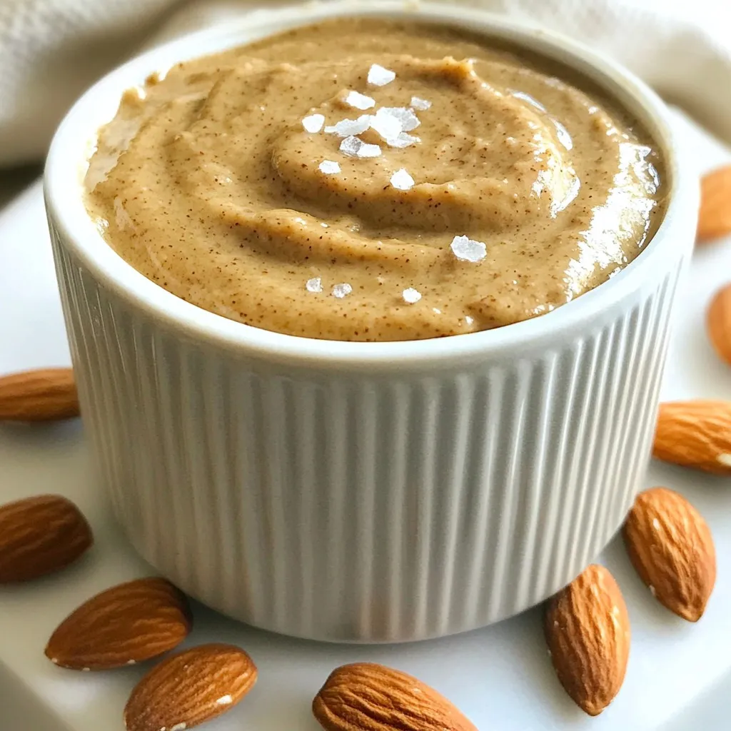 Easy Homemade Almond Butter Simple and Healthy Snack
