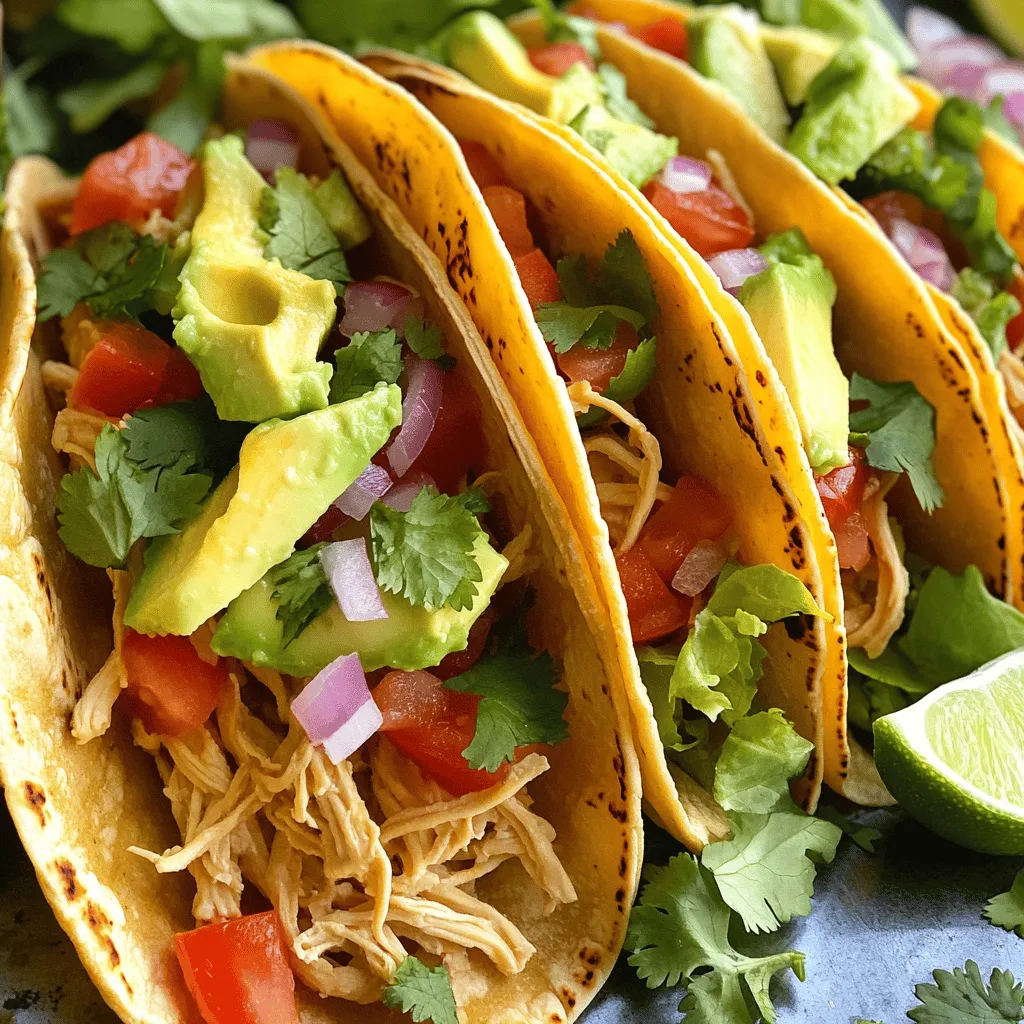 Queso Chicken Tacos Flavorful and Easy Weeknight Meal