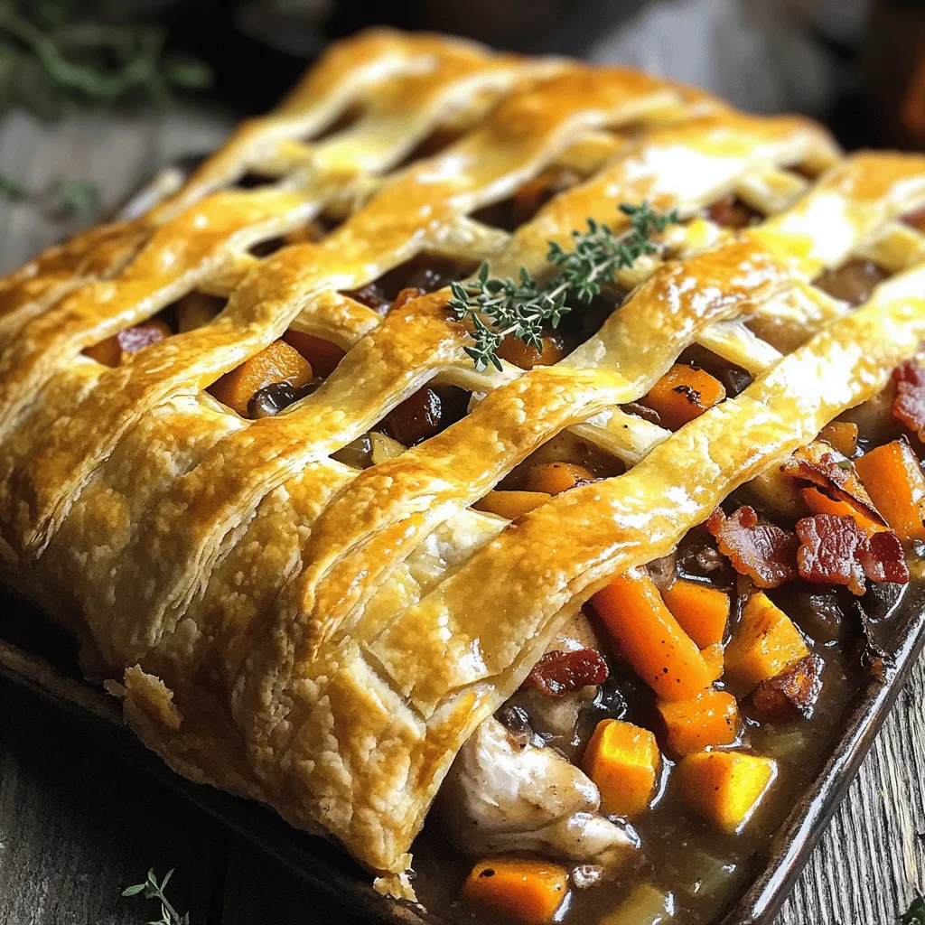 Delicious Coq au Vin Pot Pie Comfort Food Delight