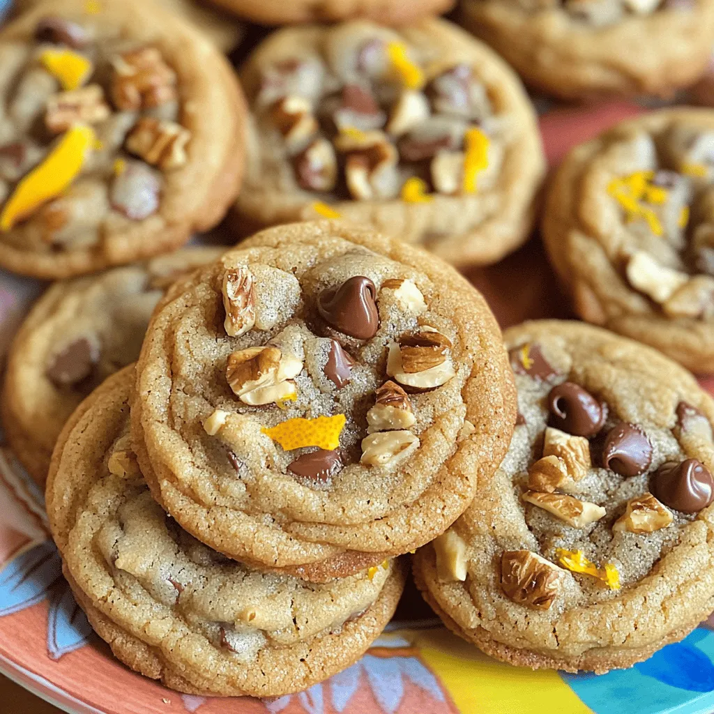 Irresistible Orange Chocolate Chip Cookies Easy Delight