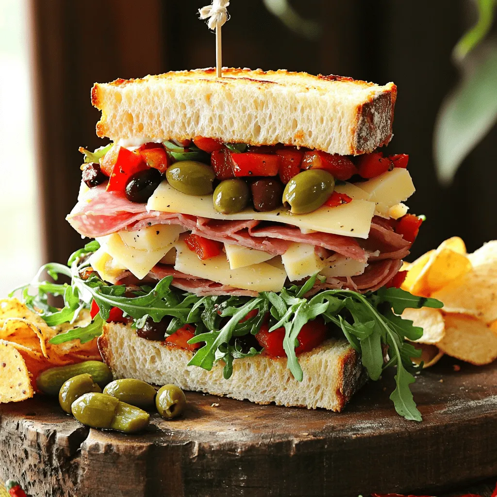 Chopped Italian Sandwich Simple and Flavorful Recipe