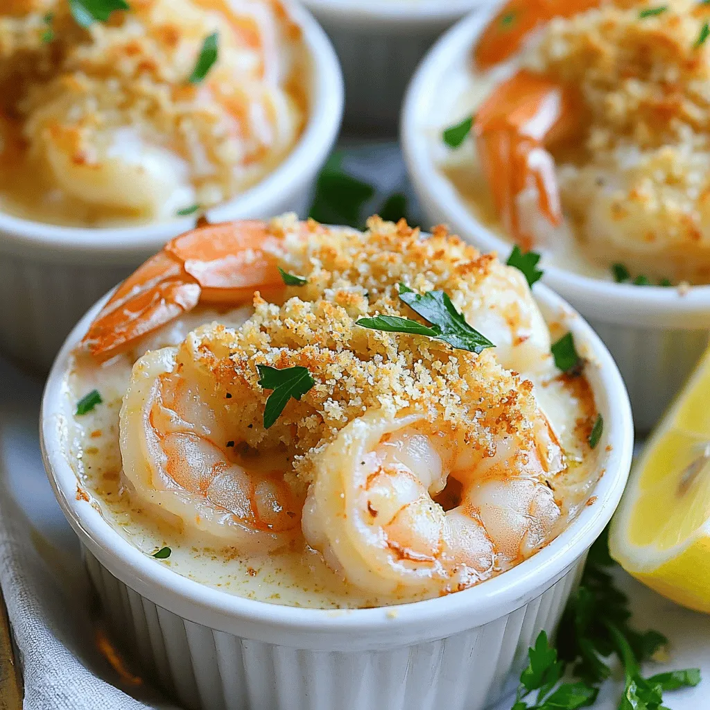 Delicious Garlic Shrimp Gratin Recipe Easy to Make