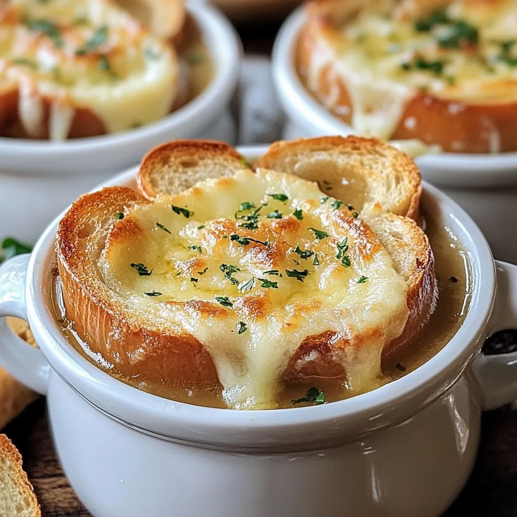 Classic French Onion Soup Hearty and Flavorful Recipe