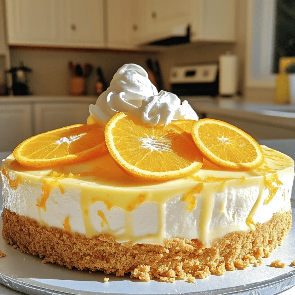 To make the no bake orange creamsicle cheesecake, you need several key ingredients. Each one plays a big role in the final taste and texture.