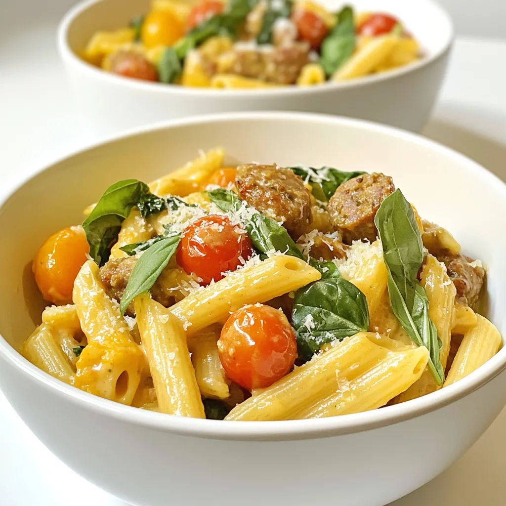 Creamy Italian Sausage Pasta Simple Weeknight Meal