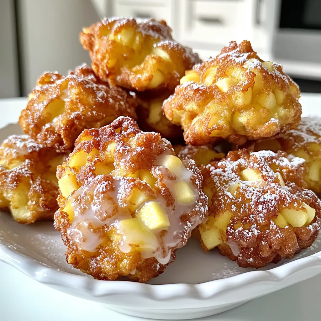 Air Fryer Apple Fritters Easy and Tasty Recipe