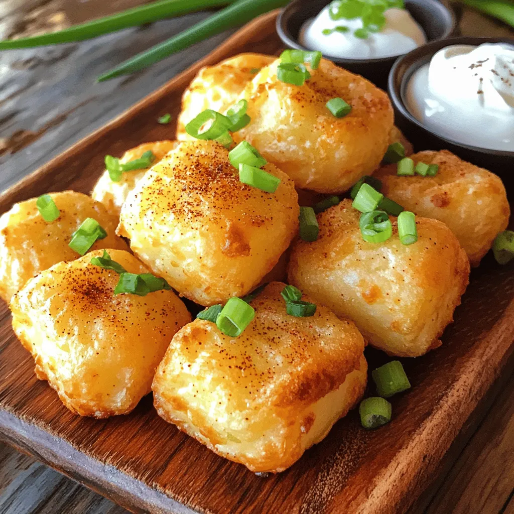 Creamy Potato Puffs with Cheese Delight Recipe Guide