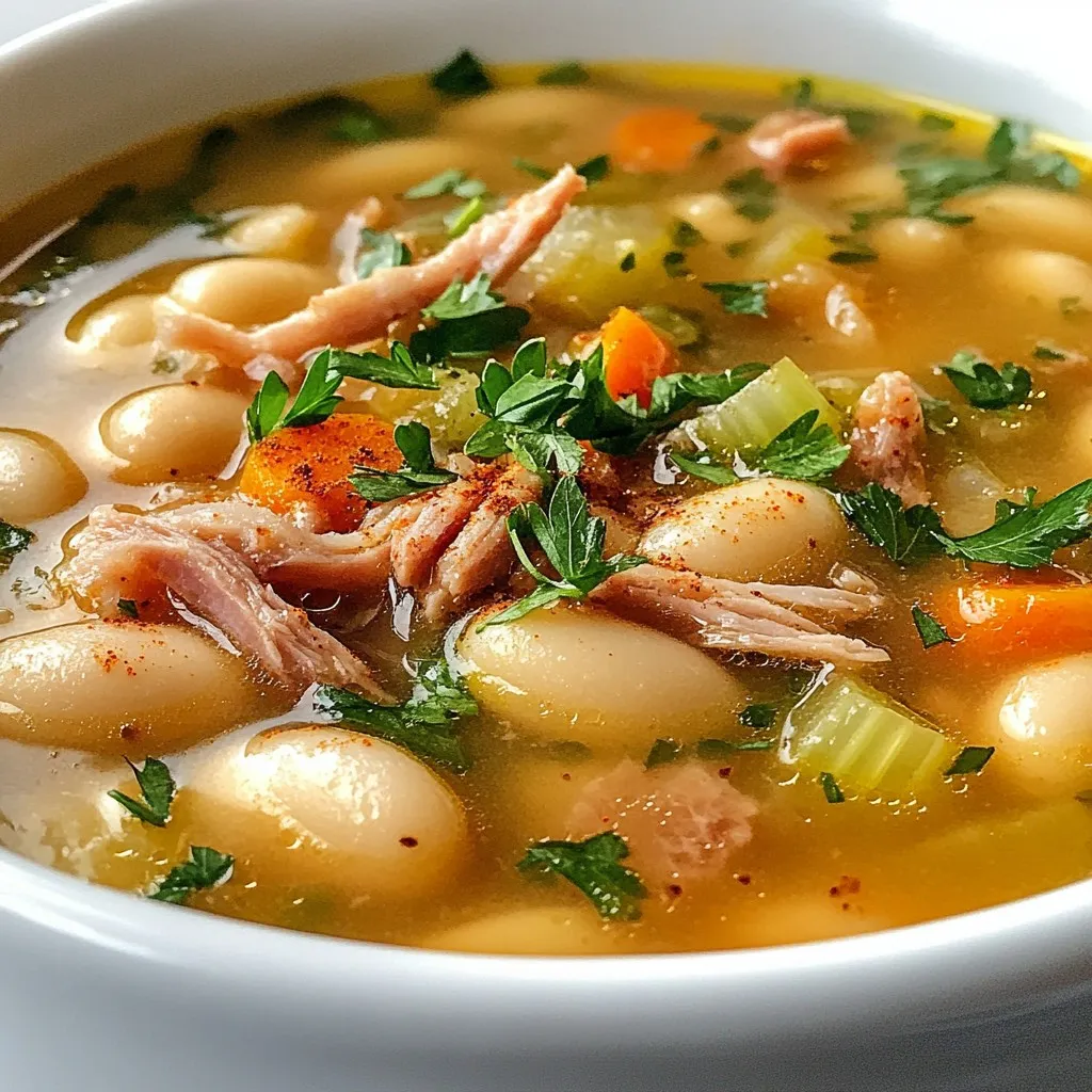 Savory Smoked Ham Hock Bean Soup Recipe Simplified
