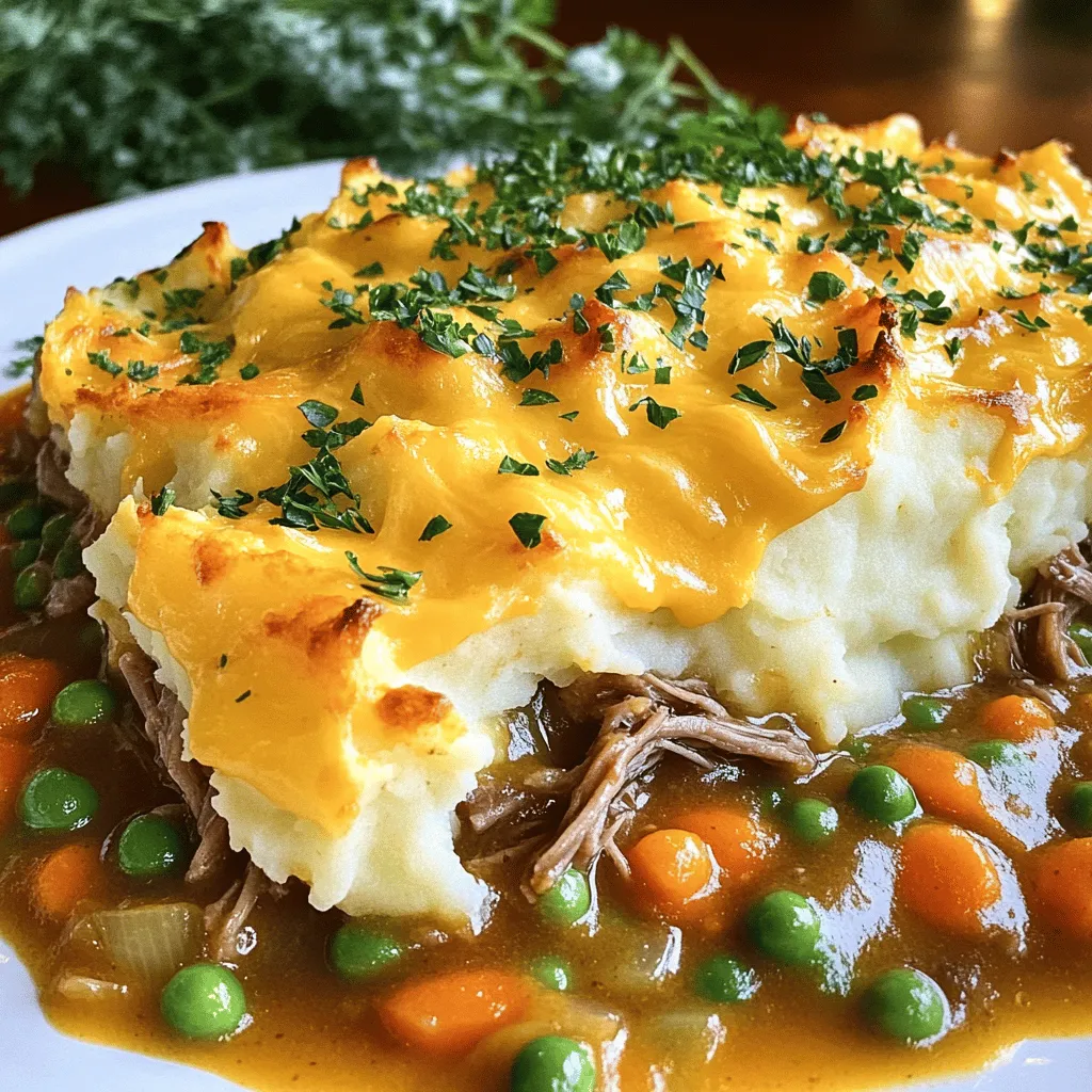 Pulled Pork Shepherd’s Pie Hearty Comfort Food Delight