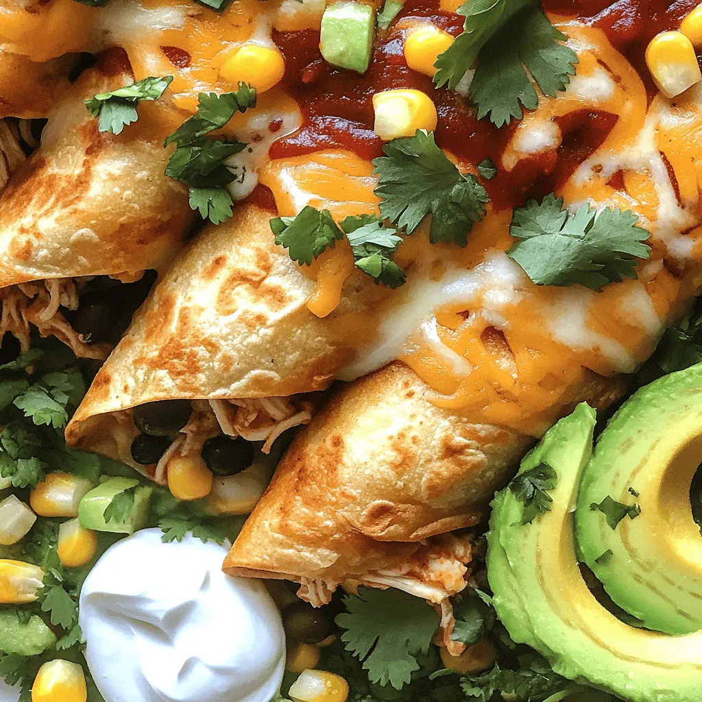 Baked Chicken Chimichanga Flavorful and Easy Recipe