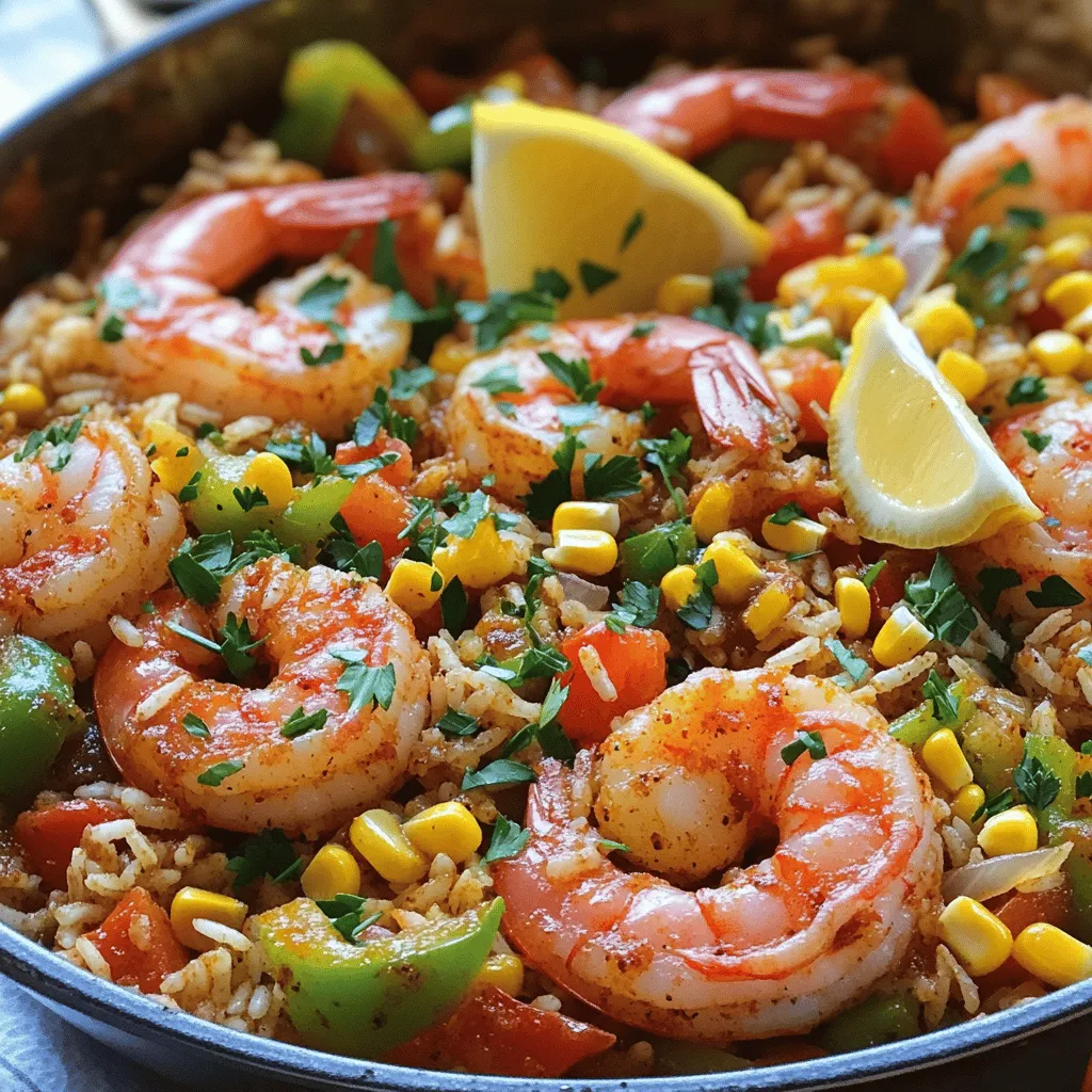 Cajun Shrimp and Rice Skillet Easy One-Pan Dinner