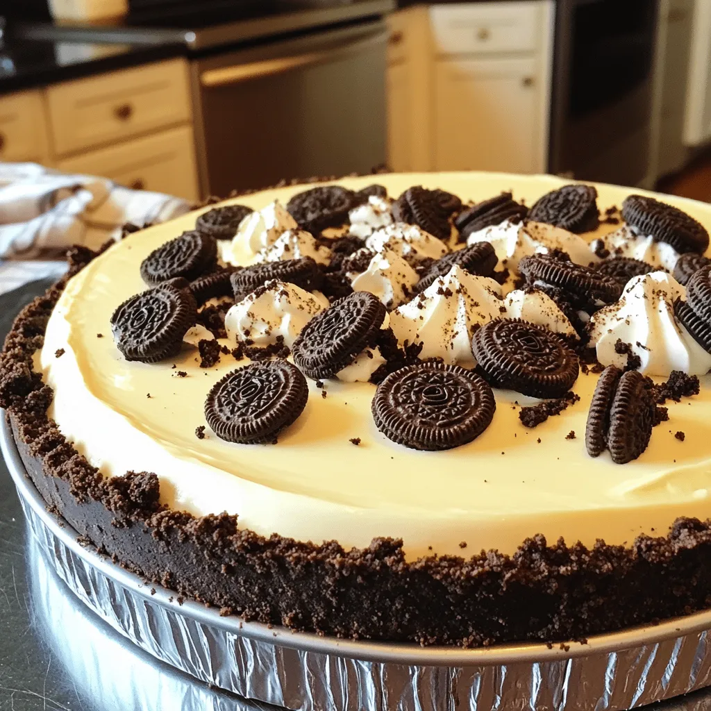 No Bake Oreo Cheesecake Simple and Delicious Treat