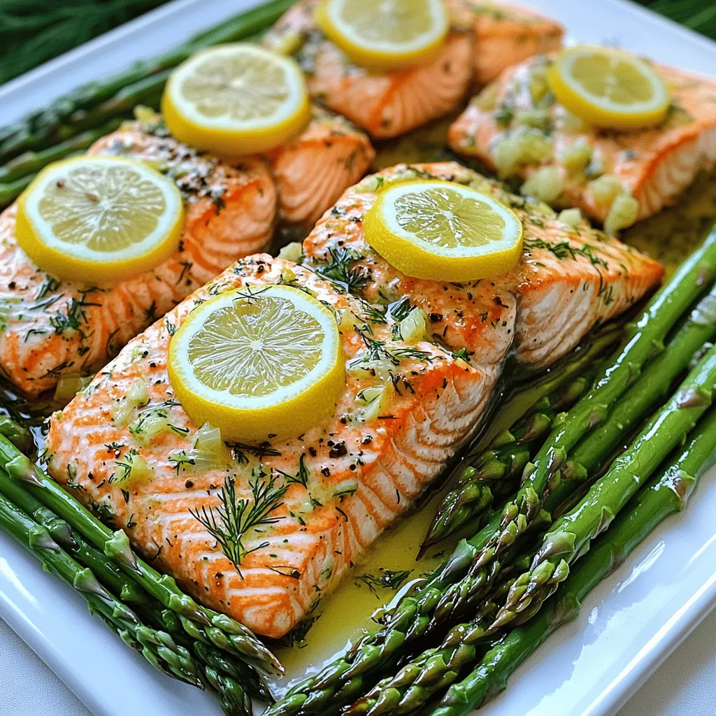 Sheet Pan Lemon Herb Salmon and Asparagus Delight