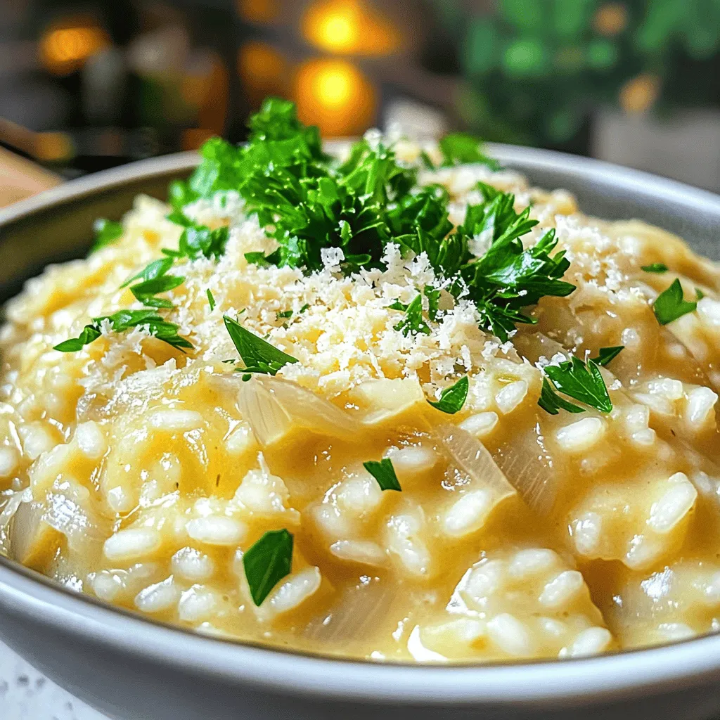 Creamy Garlic Parmesan Risotto Satisfying Comfort Food