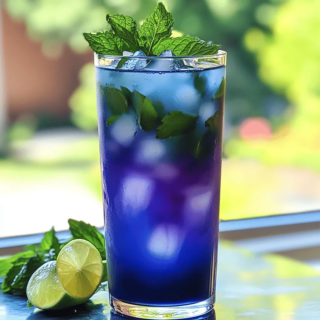 Blue Lagoon Butterfly Pea Tea Refreshing and Simple