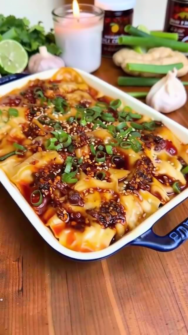 Easy Viral Dumpling Lasagna: Quick & Delicious Twist