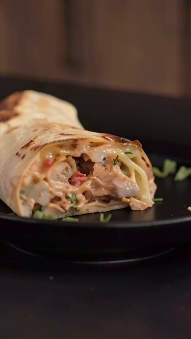 Easy Chicken Breakfast Wrap: Quick & Creamy Morning Delight