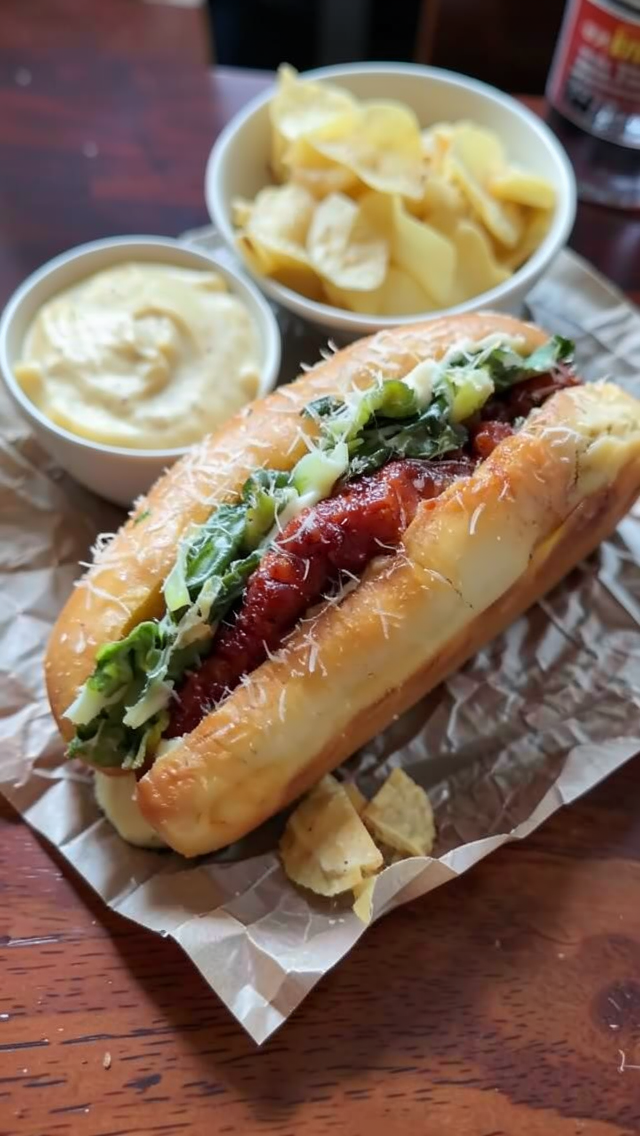 Best Hot Honey Chicken Caesar Sandwich Recipe - Easy Dinner
