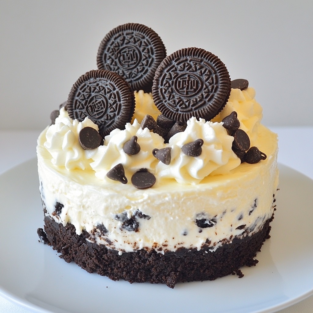 No Bake Oreo Cheesecake Simple and Delicious Treat