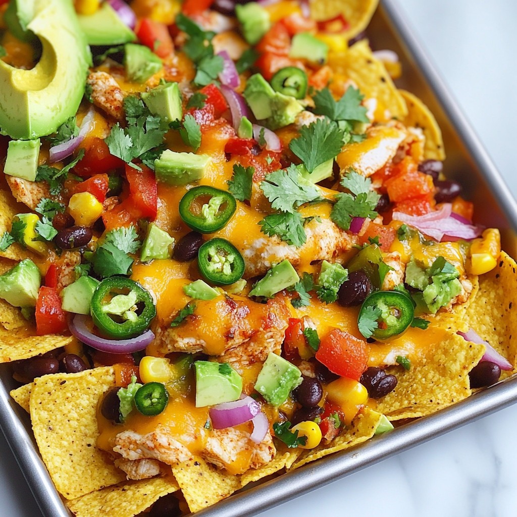 Sheet Pan Fajita Nachos Tasty and Easy Recipe