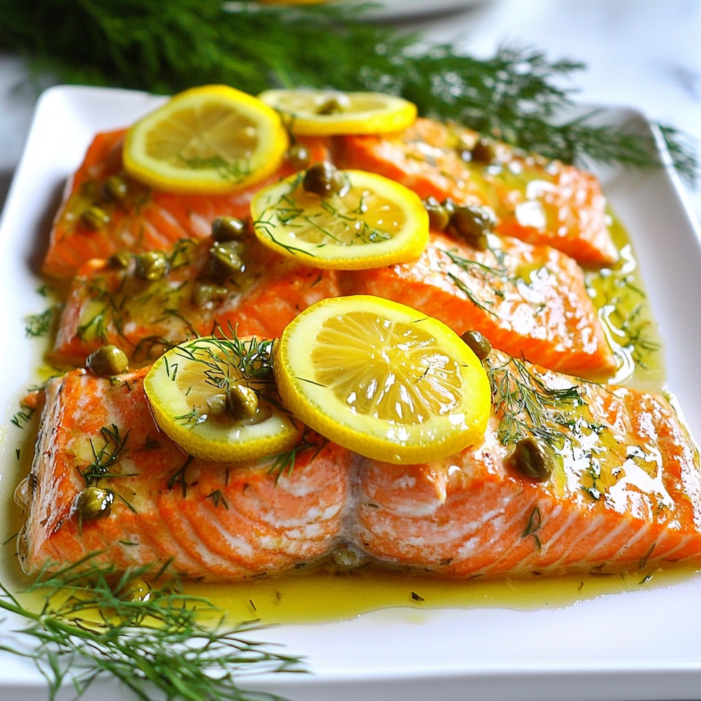 Zesty Crockpot Lemon Dill Salmon Easy and Flavorful Dish