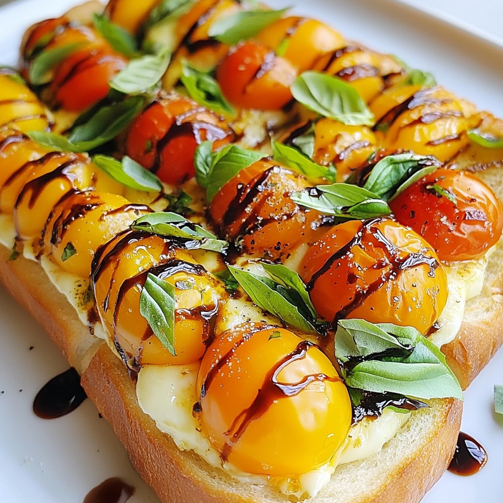 Caprese Stuffed Garlic Bread Delicious and Easy Recipe