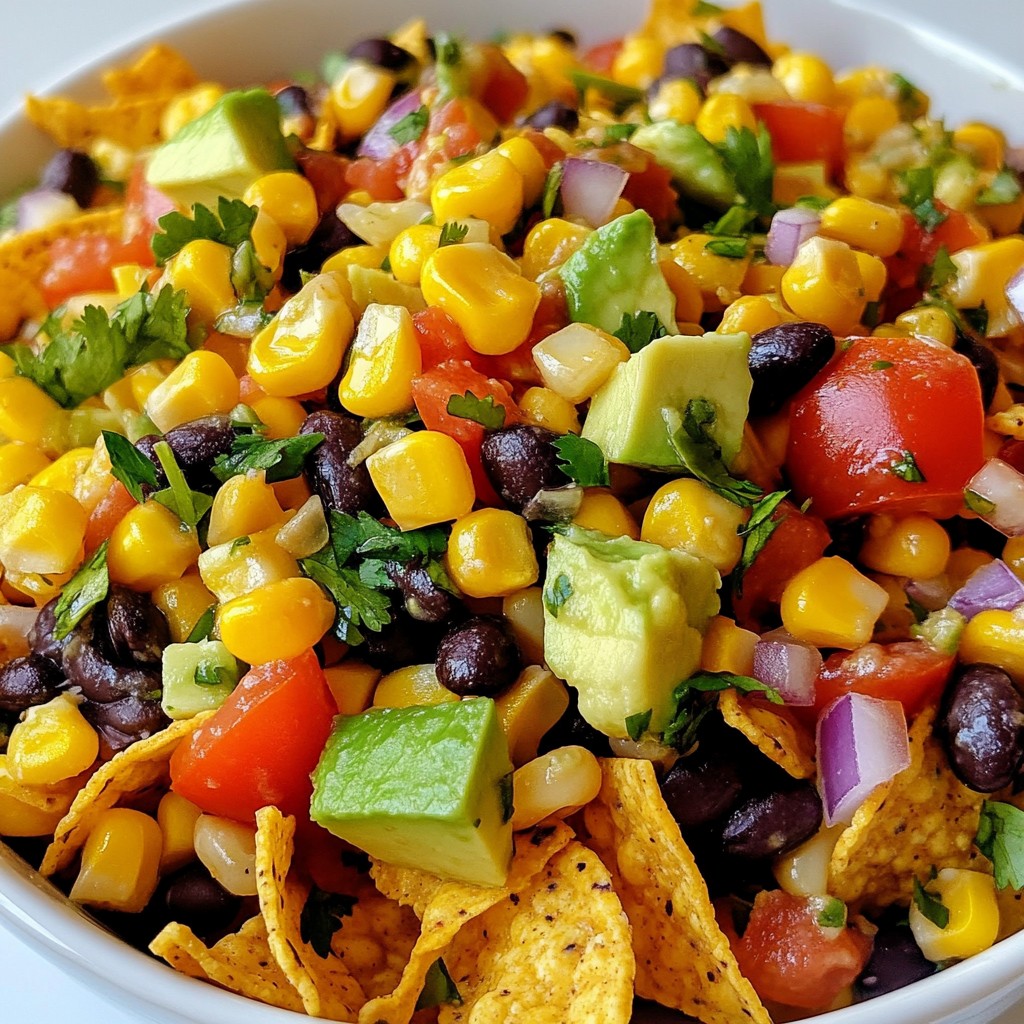 Fiesta Corn Frito Salad Fresh and Flavorful Dish