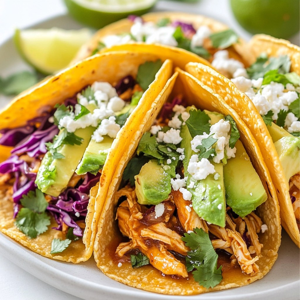 Honey Lime Chicken Tacos Flavorful and Easy Recipe