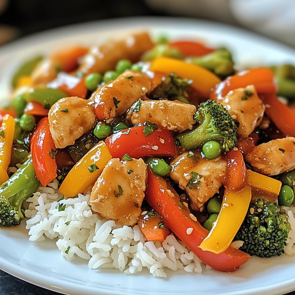 Set and Forget Chicken and Veggie Stir Fry Recipe