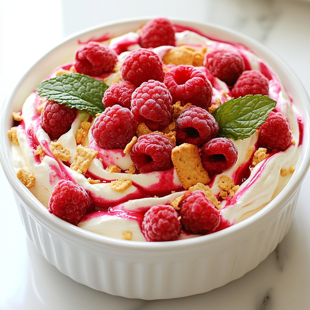Raspberry Lemon Cheesecake Dip Healthy and Simple Treat