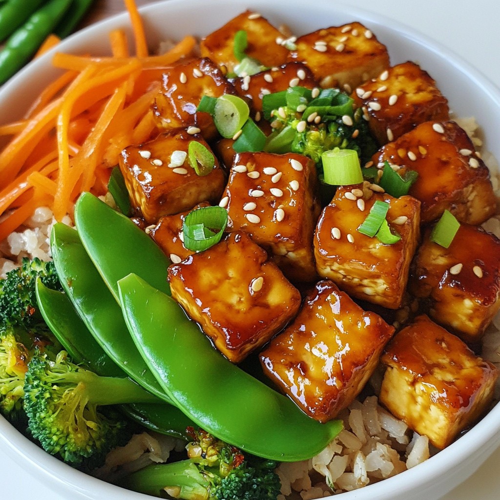 Baked Teriyaki Tofu Bowls Easy and Flavorful Meal
