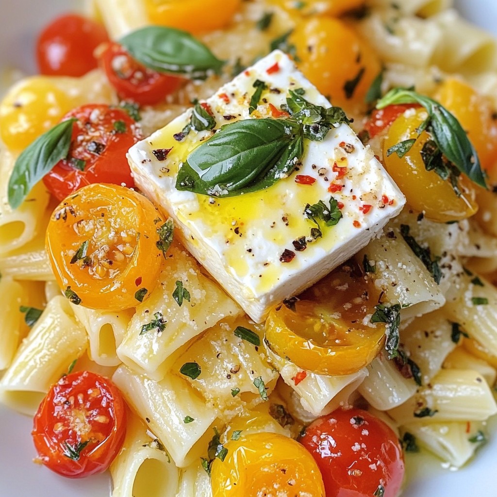 Baked Feta Pasta Simple Yet Flavorful Meal Solution
