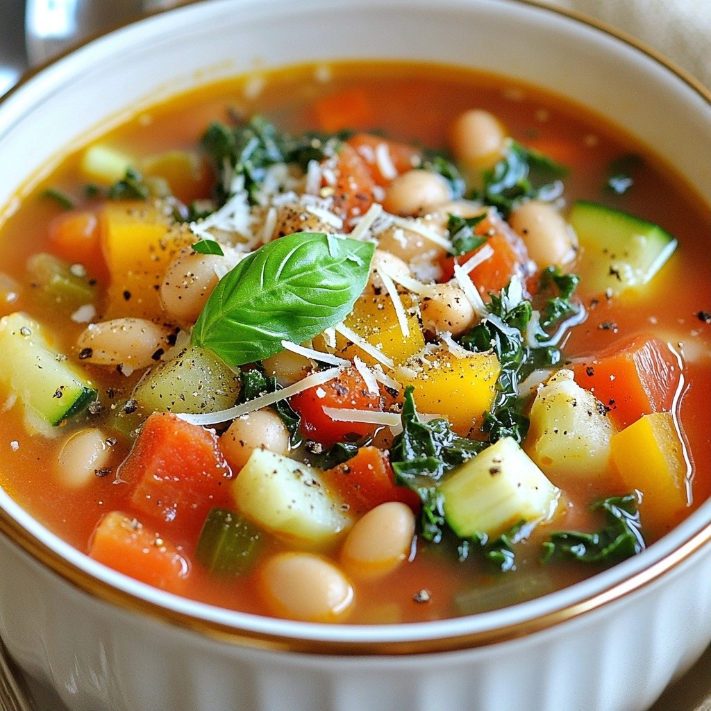 Rich Slow Cooker Tuscan Vegetable Soup Delightful Dish