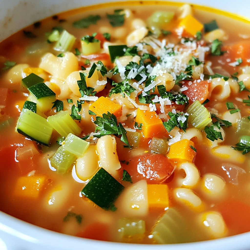 Hearty Crockpot Minestrone Soup Simple and Satisfying