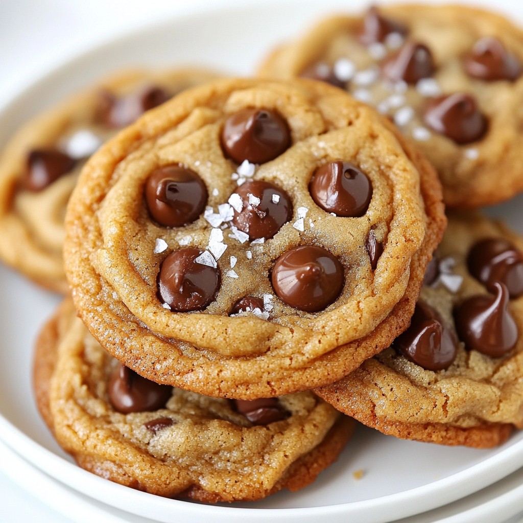 Chewy Brown Butter Chocolate Chip Cookies Delight