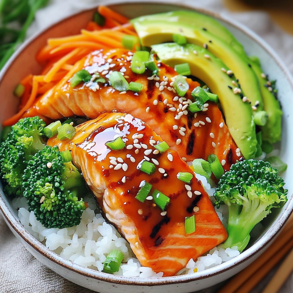 Teriyaki Salmon Bowls Simple and Flavorful Recipe