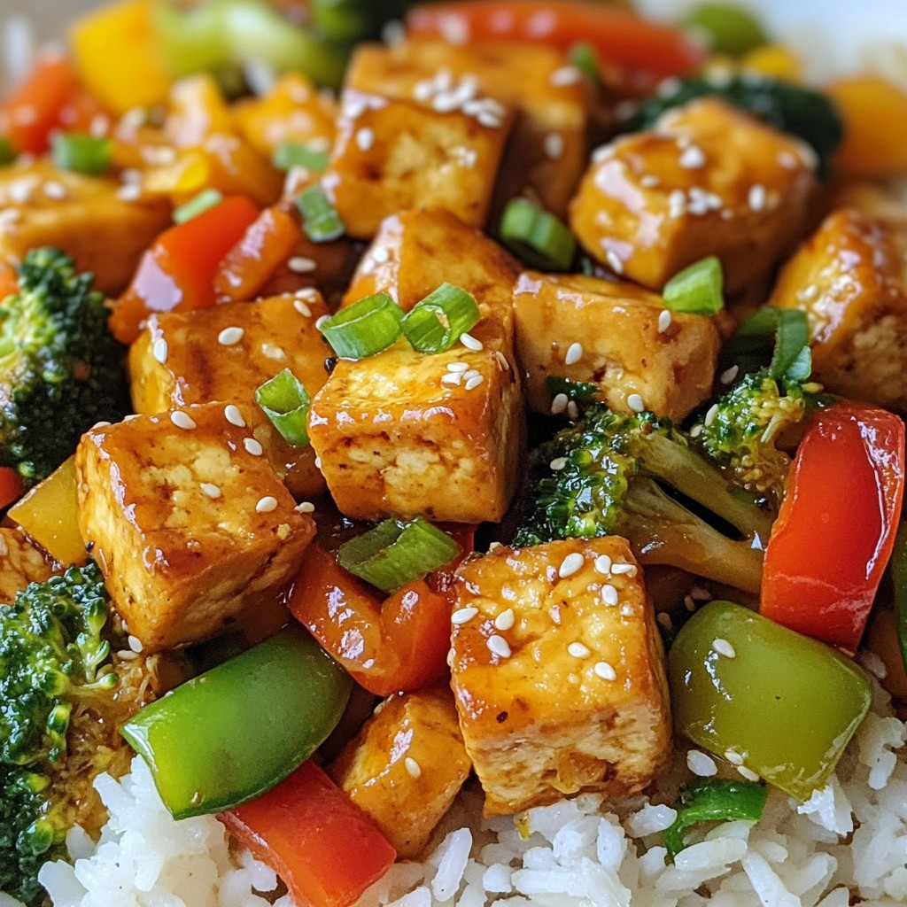 Teriyaki Tofu Stir Fry Flavorful and Simple Meal